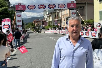 Traguardo volante del Giro d&#039;Italia a Ceparana, il Sindaco Battilani: &quot;Motivo d&#039;orgoglio&quot;