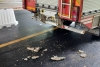 Cade un pezzo di cemento dal viadotto autostradale di Piana Battolla: intervengono i Vigili del Fuoco